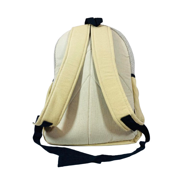 Himalayan Hemp Backpack Multi Color Natural Handmade multi-pocket light weight school backpack